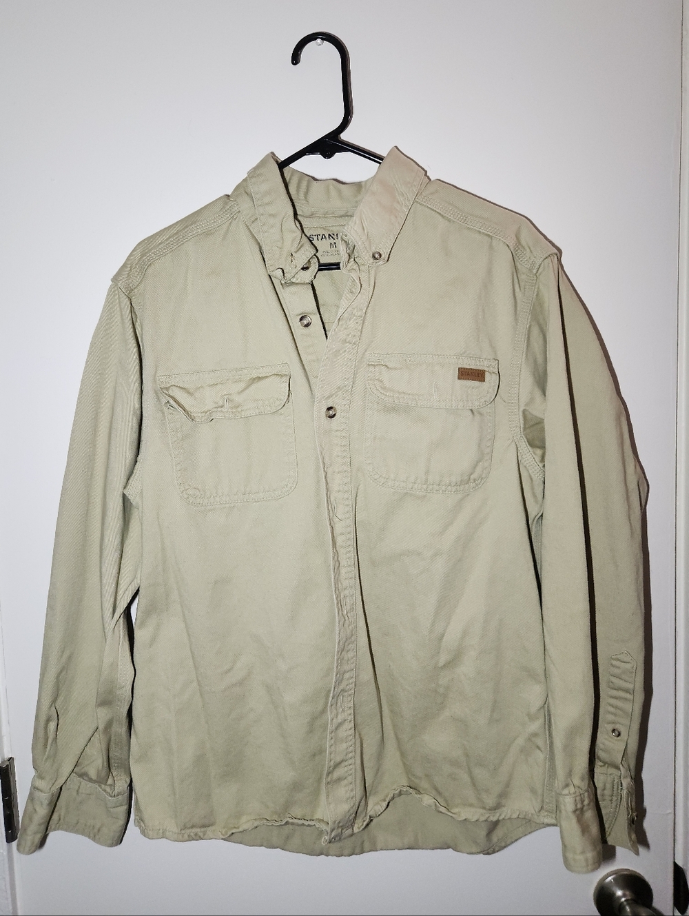 Stanley Khaki Field Shirt Jacket - Light Beige